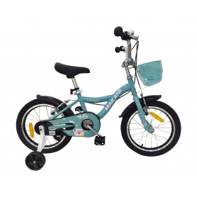 Bicicleta para niños Makani 16`` Bentu Cyan
