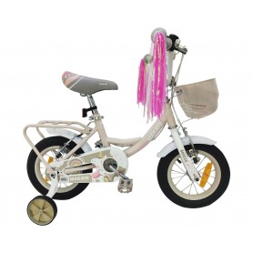 Bicicleta de 12 Pulgadas para Niños Makani Breeze Rosa Claro