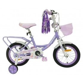 Bicicleta infantil de 14 Pulgadas Makani Breeze Púrpura