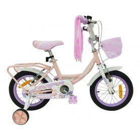 Bicicleta infantil de 14 Pulgadas Makani Breeze Rosa