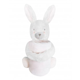 Set de regalo juguete + manta Conejos enamorados
