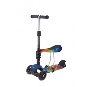 Patinete Makani 3 in 1 Ride and Skate Rainbow